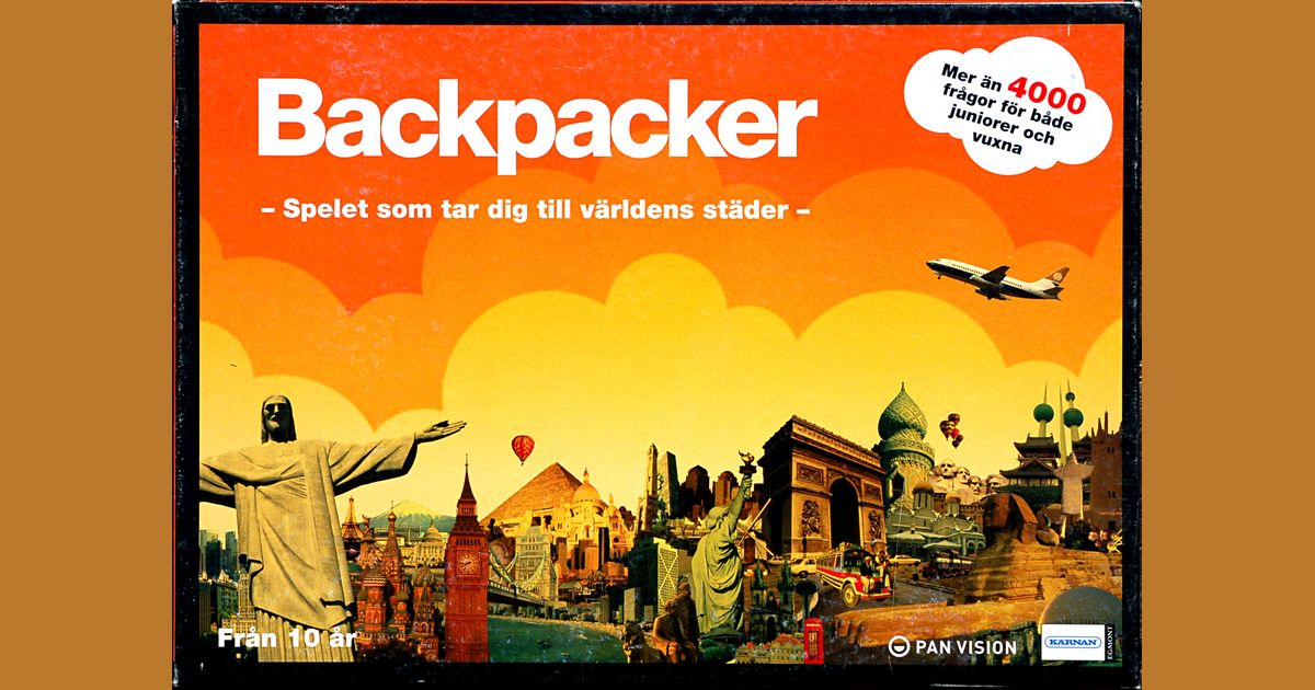 Backpacker Board Game BoardGameGeek