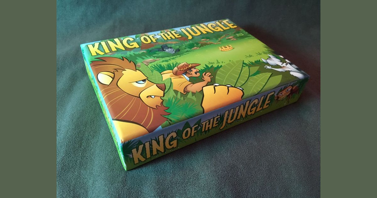 King Of The Jungle Card Game Board Game Boardgamegeek
