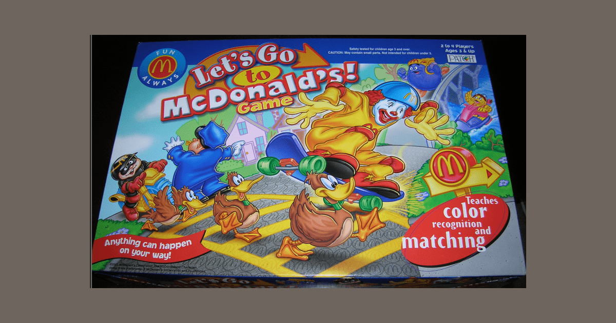 Let's Go to McDonald's Game Board Game BoardGameGeek