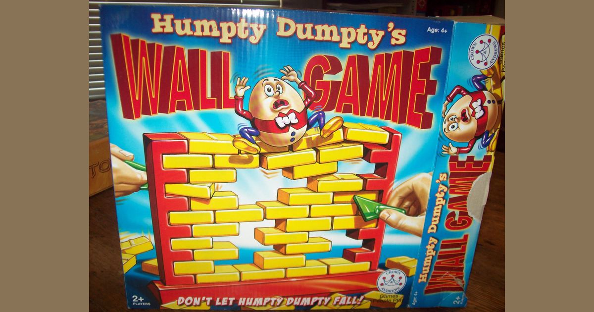 Humpty Dumpty's Wall Game Board Game BoardGameGeek