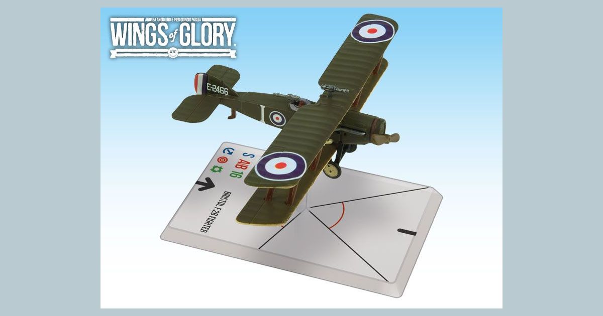 Wings of Glory World War 1 Bristol F.2B Fighter Board Game