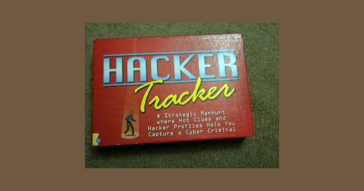 Hacker Tracker Board Game BoardGameGeek