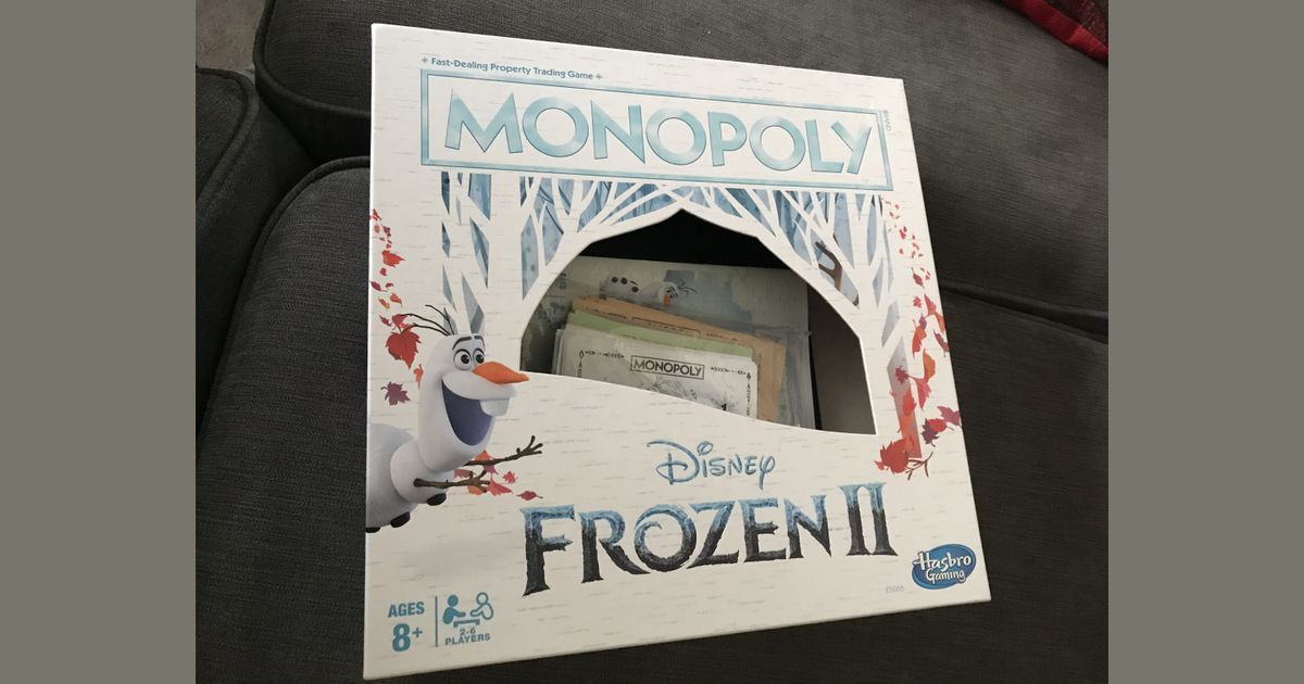 Monopoly Disney Frozen 2 Board Game BoardGameGeek