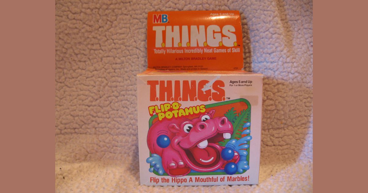 Flip O Potamus Board Game Boardgamegeek