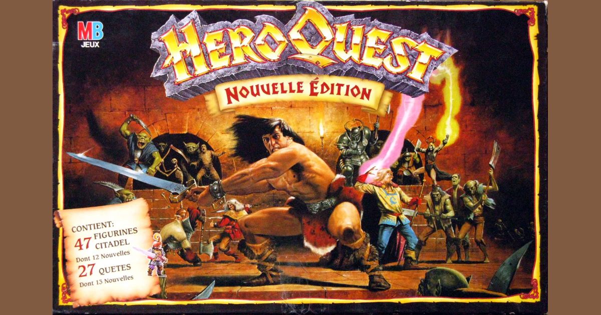 HeroQuest Advanced Quest Board Game BoardGameGeek