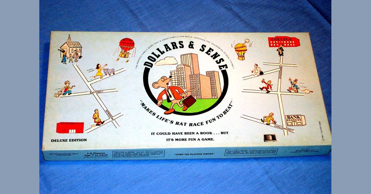 Dollars Sense Board Game Boardgamegeek - 