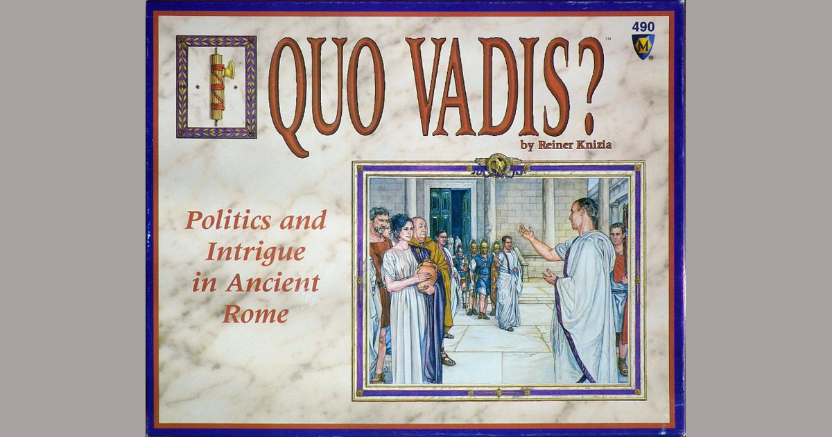 Quo Vadis? Board Game BoardGameGeek