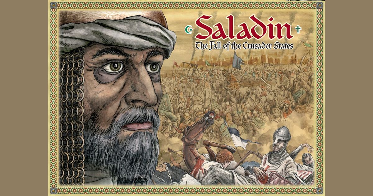Saladin The Fall Of The Crusader States Board Game Boardgamegeek