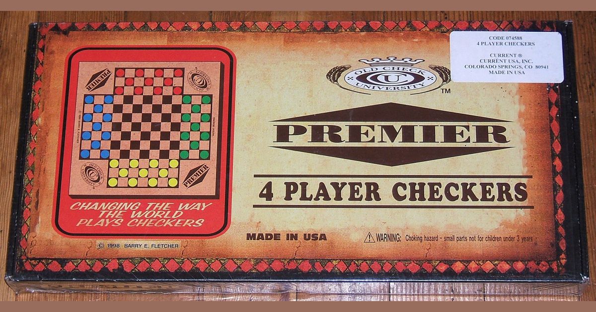 checkers 4 player