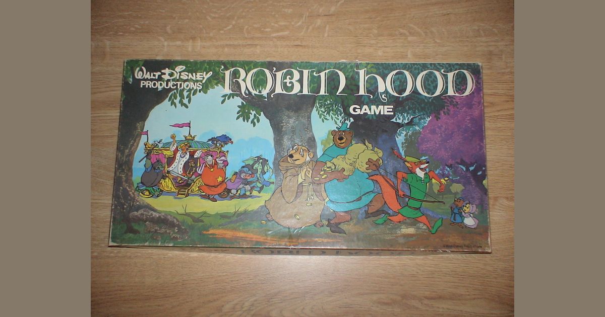 Walt Disney Productions' Robin Hood | Board Game | BoardGameGeek