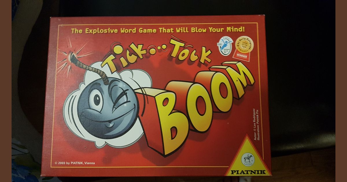 Tick Tock Boom | Board Game | BoardGameGeek