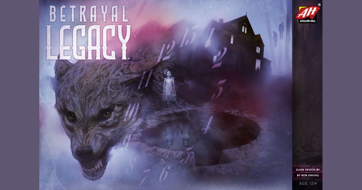 Betrayal Legacy Board Game Boardgamegeek