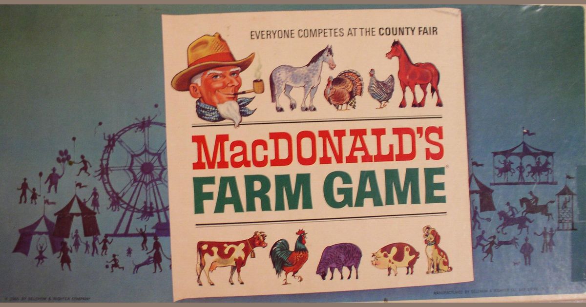 MacDonald's Farm Game | Board Game | BoardGameGeek