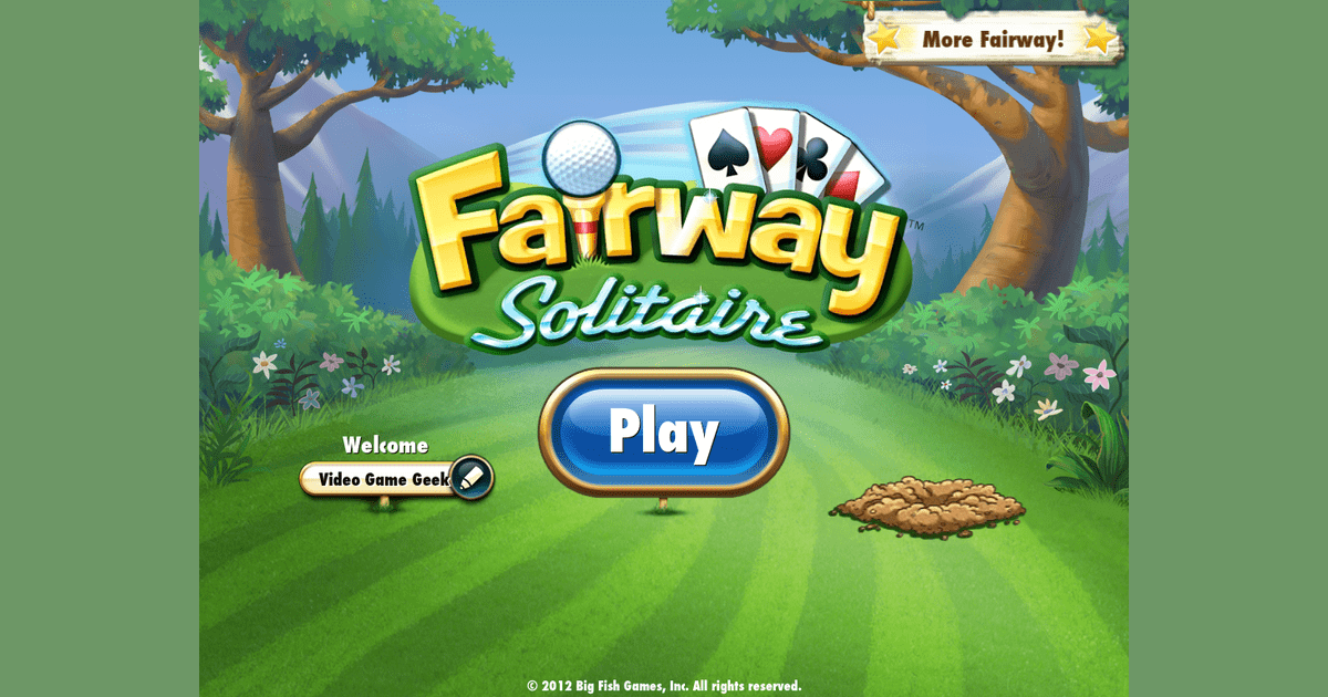 fairway golf solitaire free online