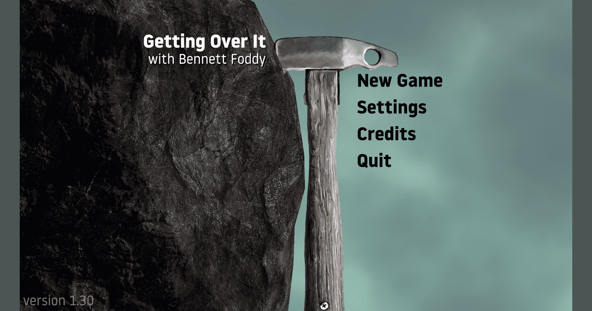 getting over it with bennett foddy stats