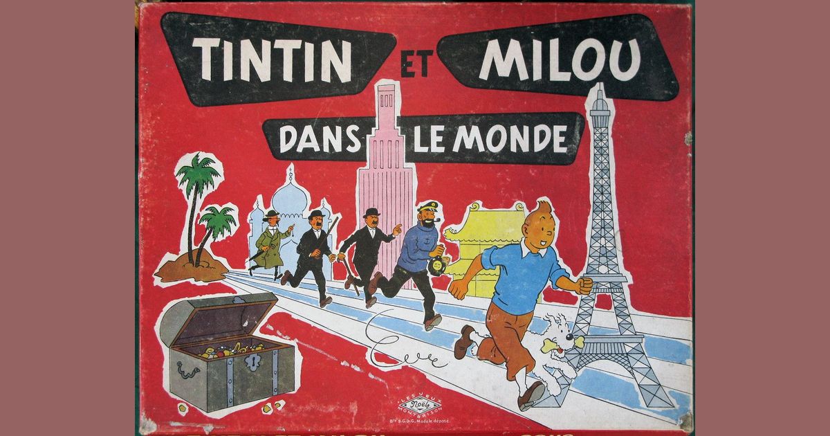 Tintin Et Milou Dans Le Monde Board Game Boardgamegeek