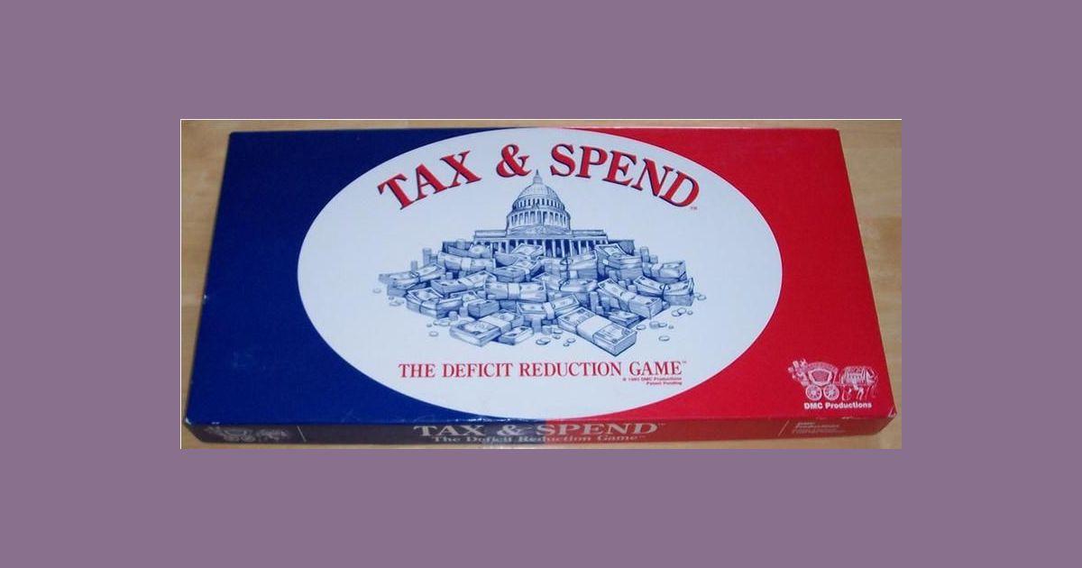 Tax & Spend Board Game BoardGameGeek