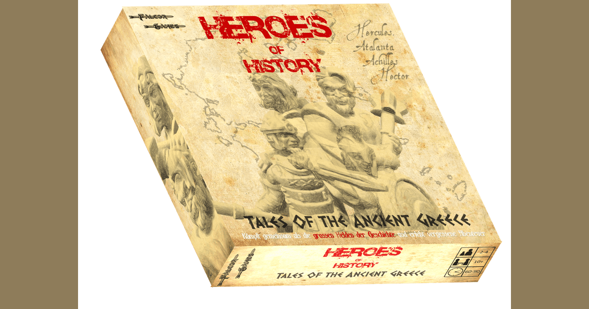 Heroes of History Tales Of The Ancient Greece Board Game BoardGameGeek