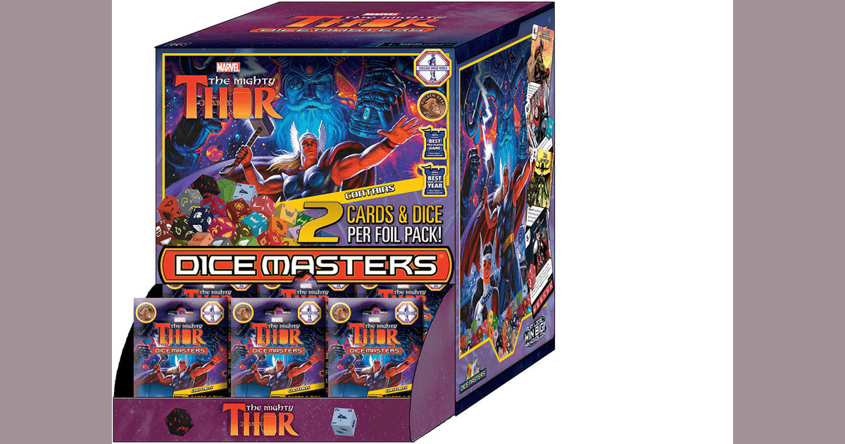CU Set Uncommon Common 4 Dice Marvel Dice Masters Mighty Thor MALEKITH 