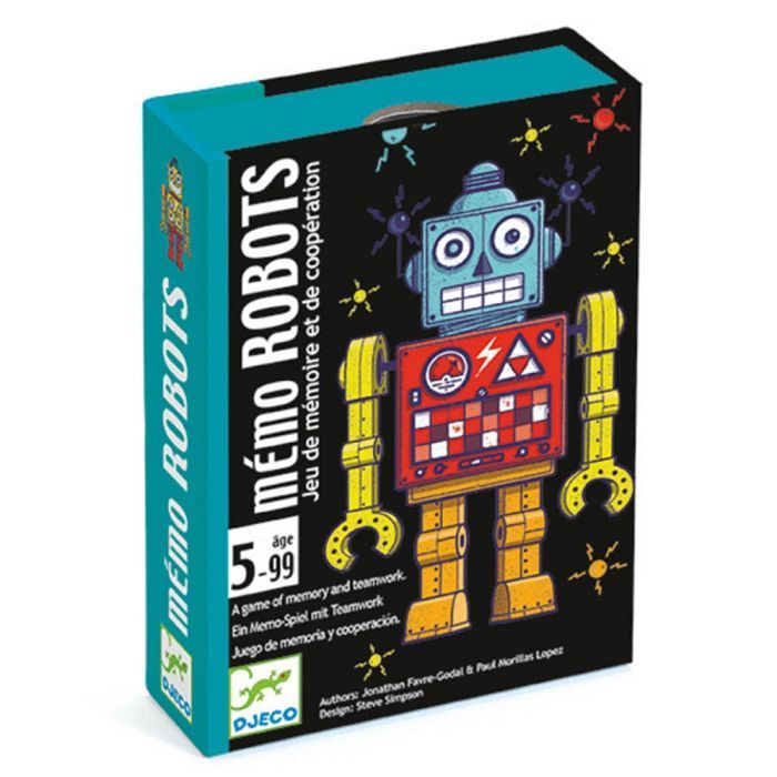 Mémo Robots doboz