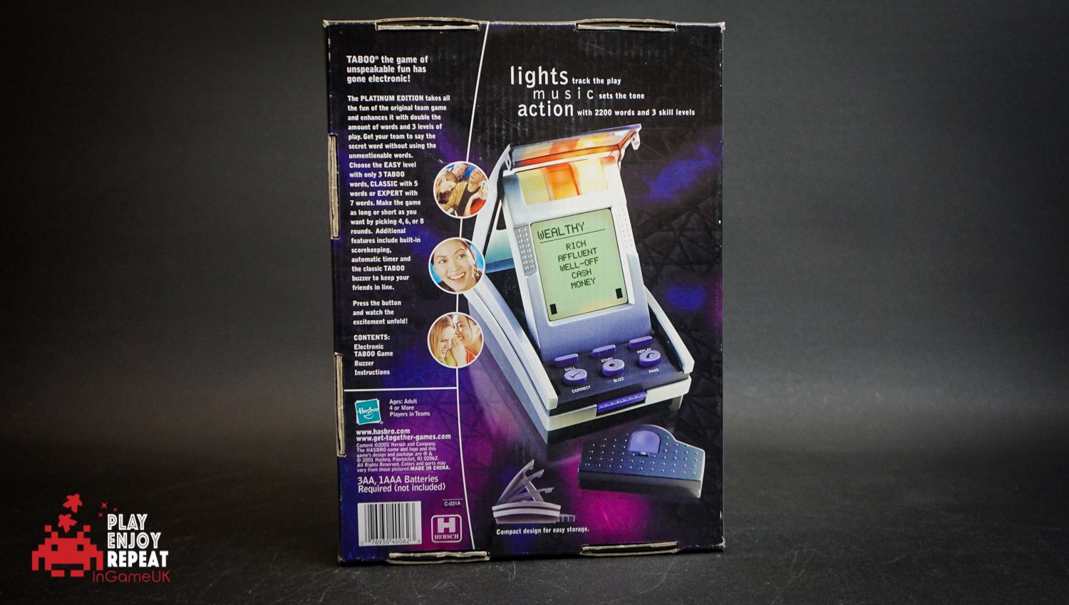 Product Details | Electronic Taboo | GeekMarket