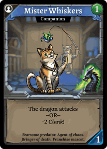 Clank! Legacy: Mister Whiskers Promo Card
