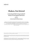 RPG Item: URD4-05: Shaken, Not Stirred