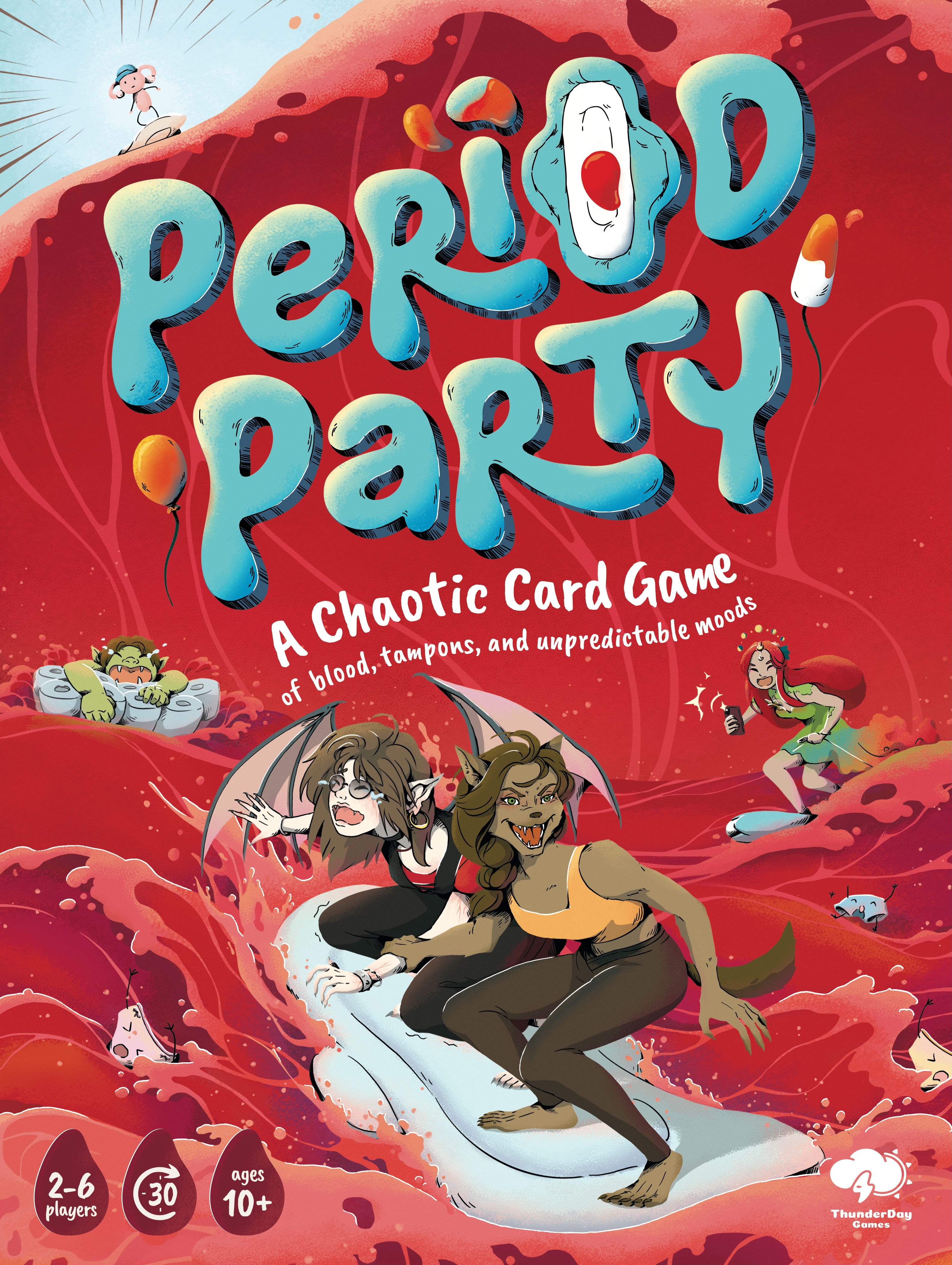 Cover art for Period Party