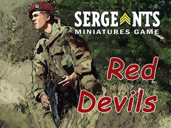 Sergeants Miniatures Game: Red Devils