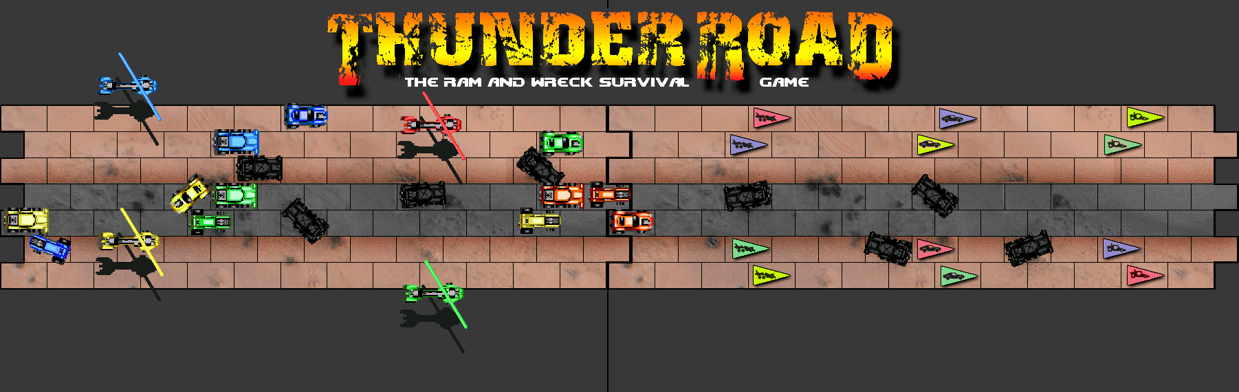 Thunder Road - Cyberboard Version | Thunder Road | BoardGameGeek