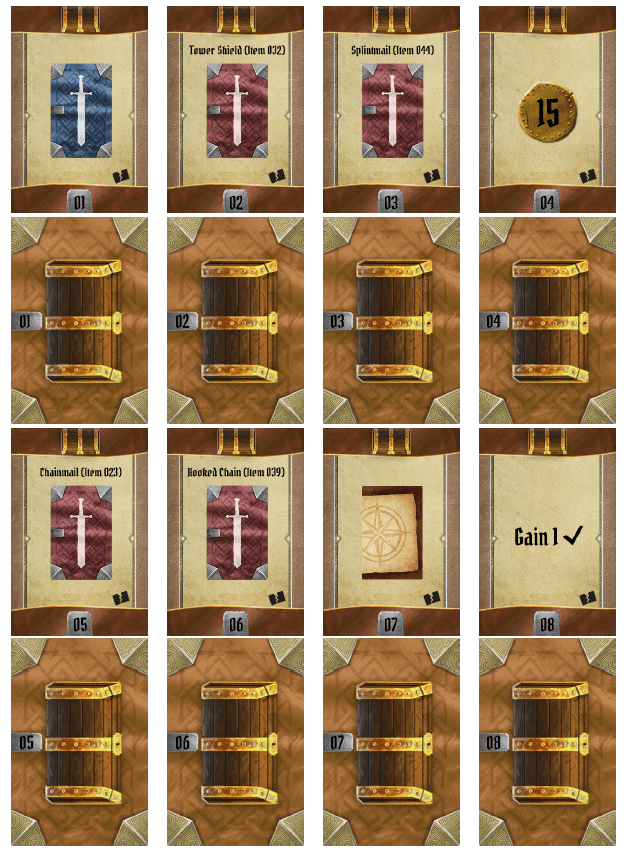 Treasure Chest cards! Gloomhaven BoardGameGeek