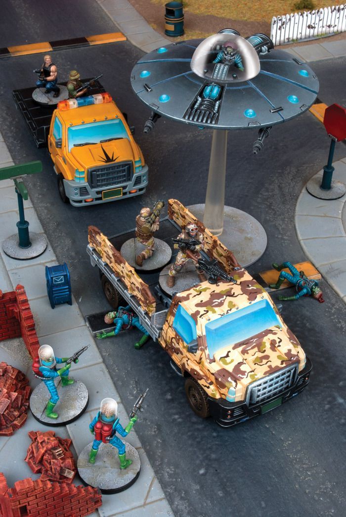 First component criticism Mars Attacks The Miniatures Game