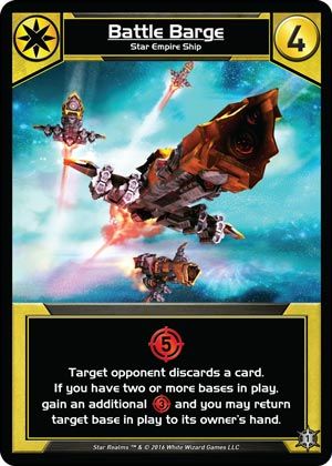 Star Realms: Battle Barge Promo Card