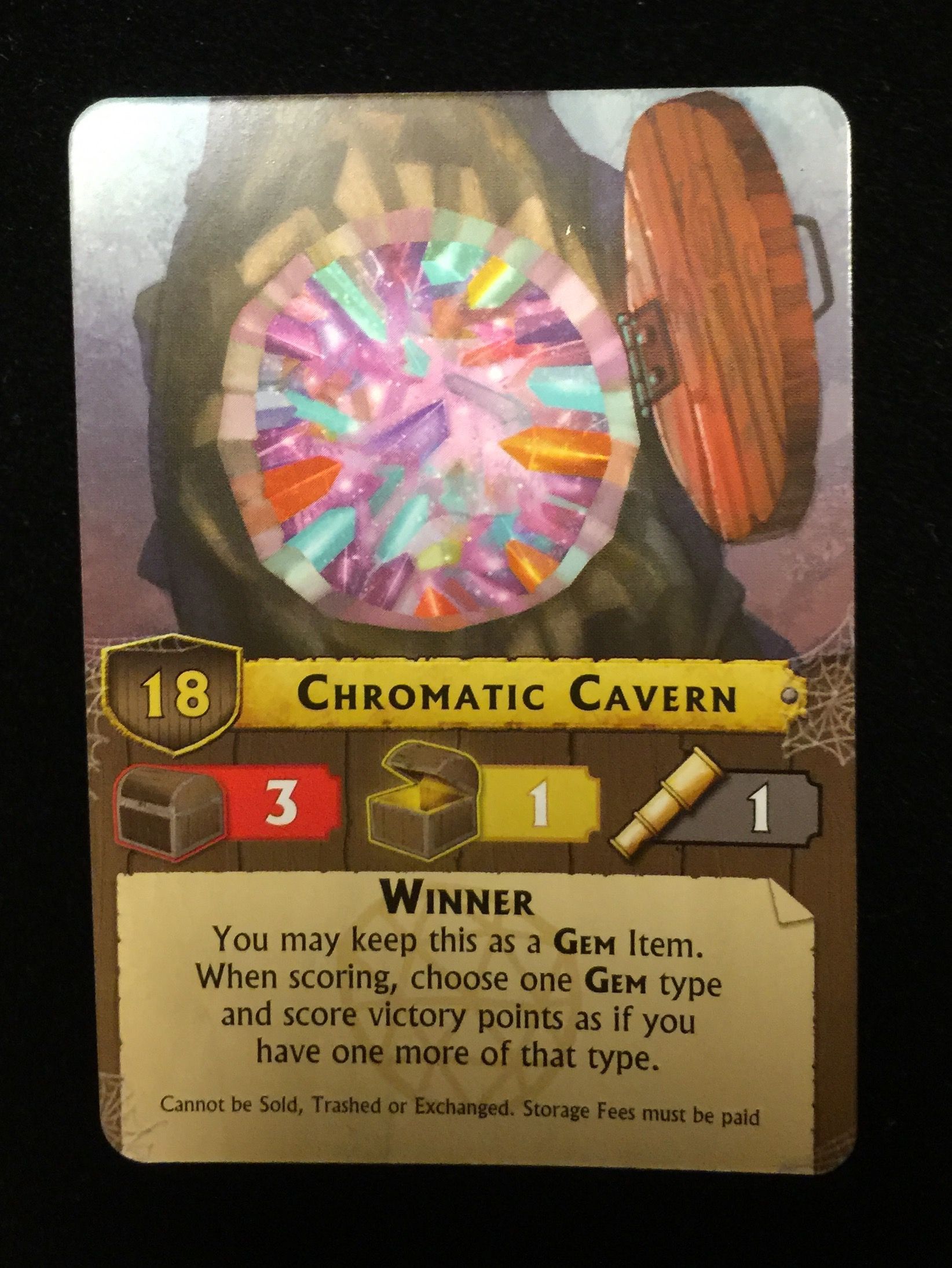 Vault Wars: Chromatic Cavern Promo Card