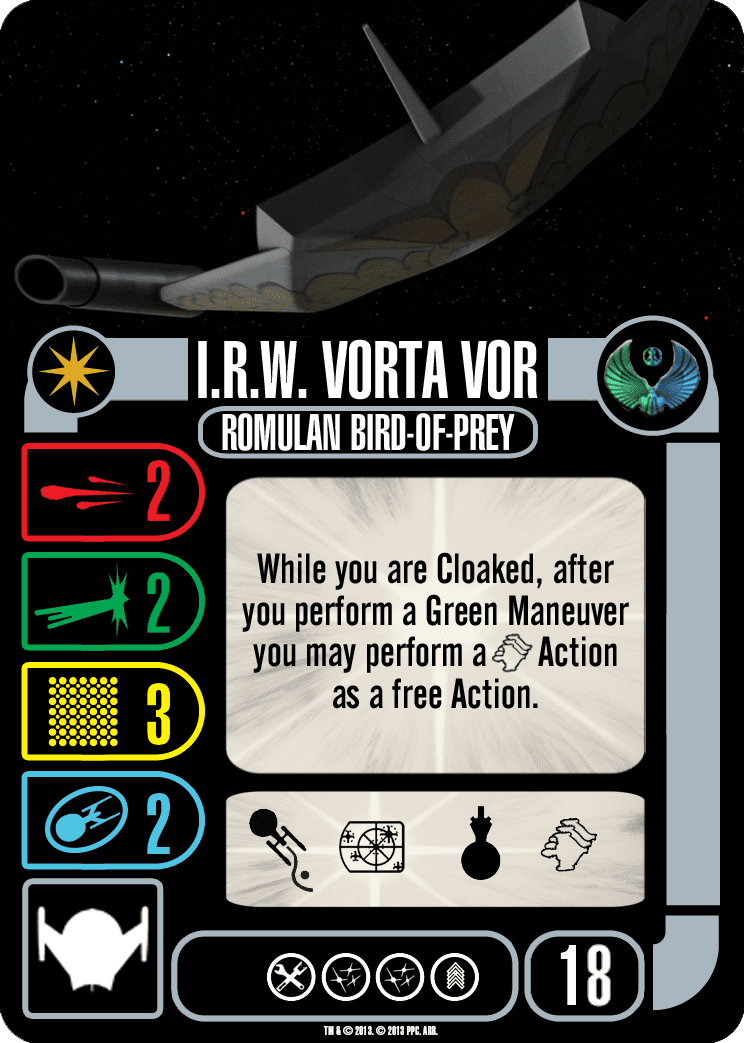Star Trek: Attack Wing – I.R.W. Vorta Vor: Collective OP Blind Booster Pack