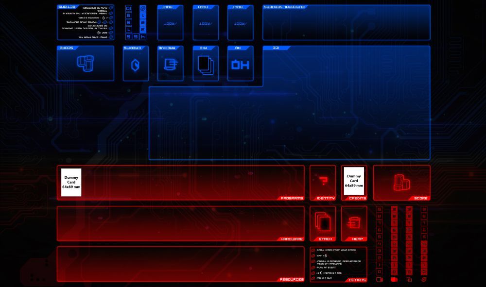 Feedback For My Playmat Android Netrunner Boardgamegeek