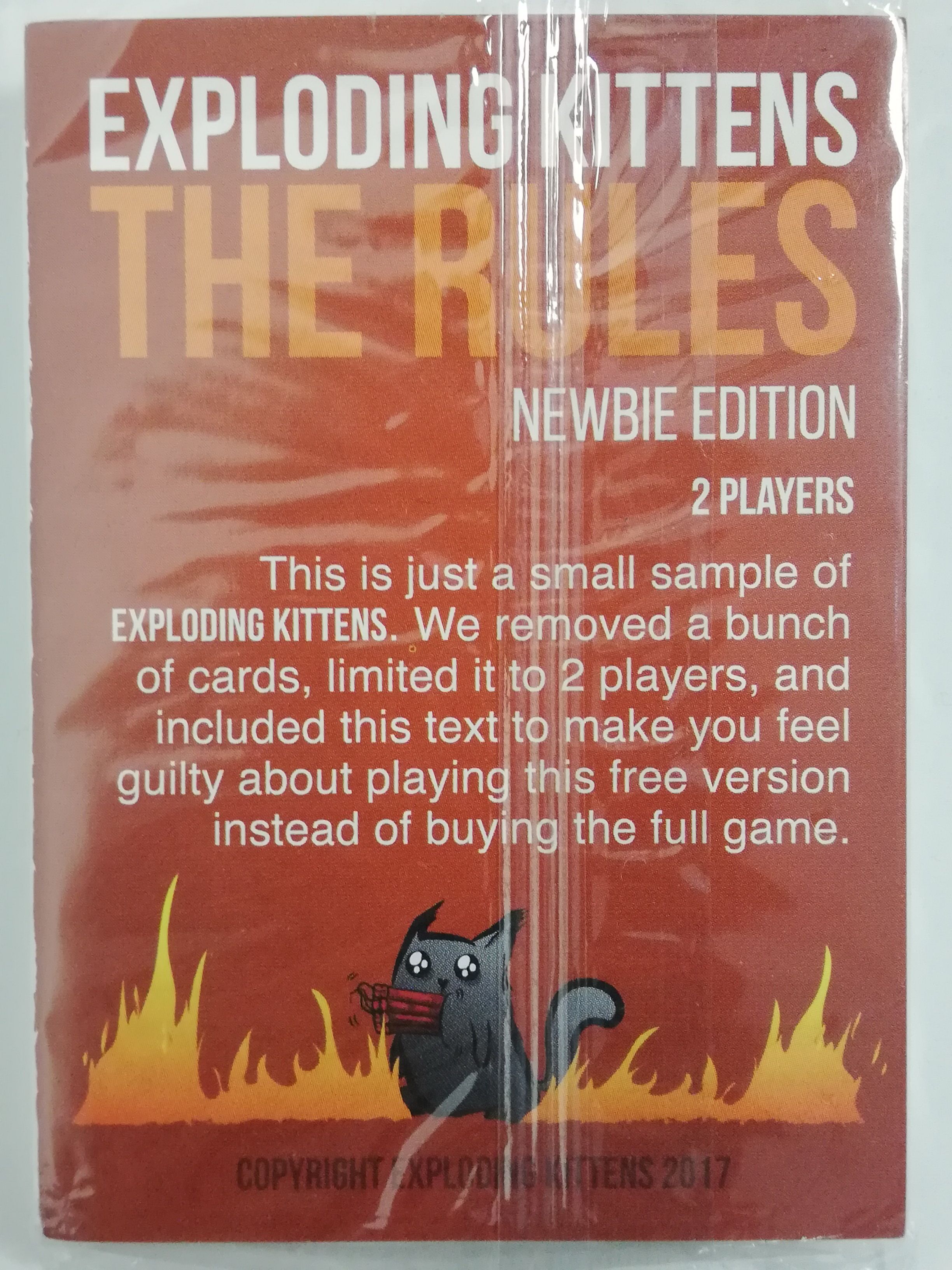 Exploding Kittens Promo: Newbie Edition