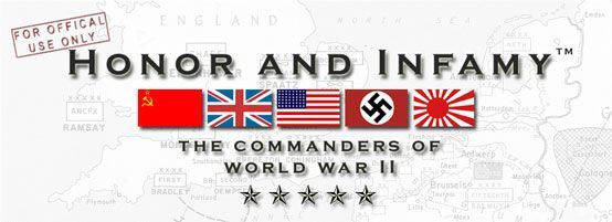 Honor and Infamy: Commanders (Axis and Allies Variant)