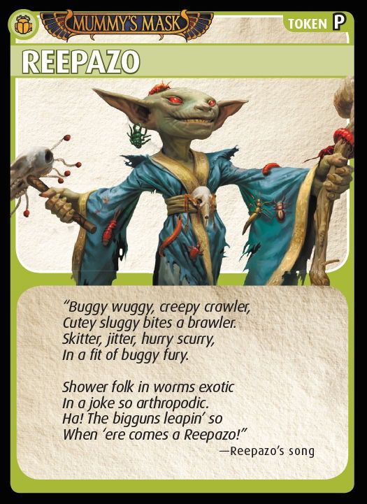 Pathfinder Adventure Card Game: Mummy's Mask – "Reepazo" Promo Card
