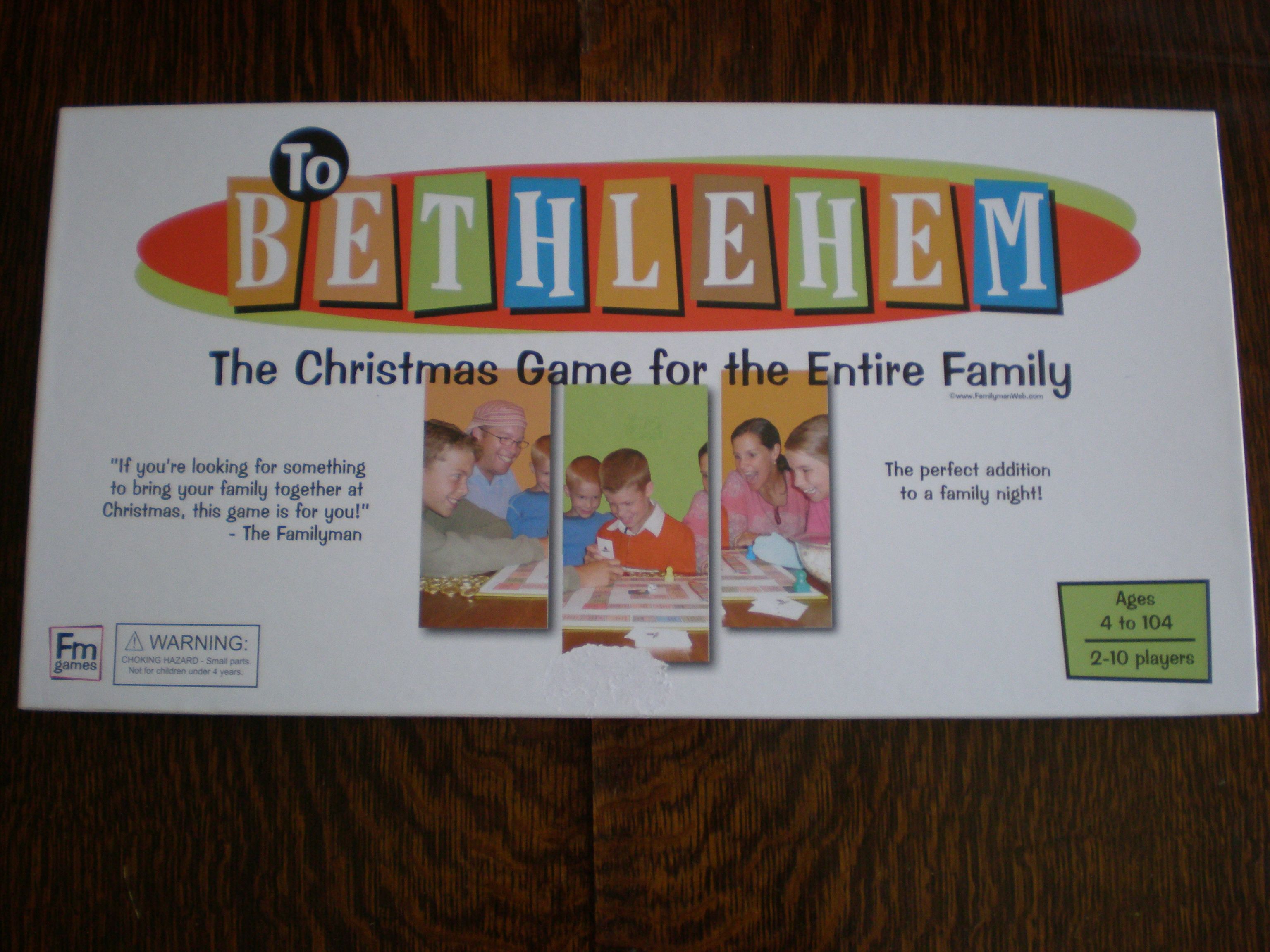 To Bethlehem: The Christmas Game for the Entire Family
