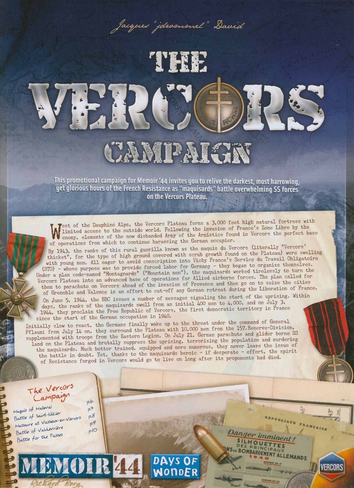 Memoir '44: The Vercors Campaign