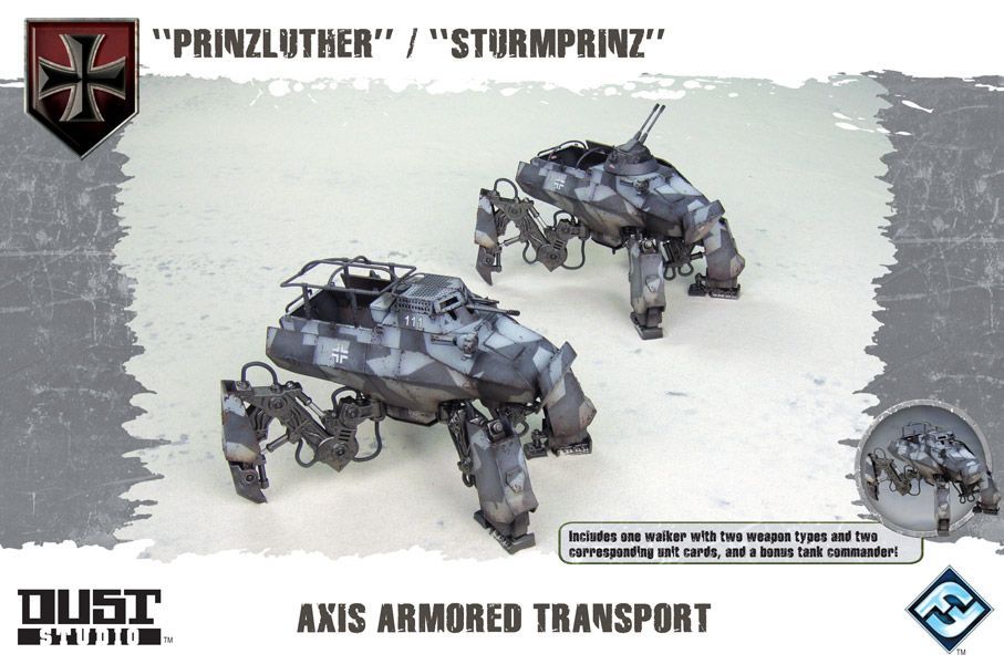 Dust Tactics: Axis Armored Transport – "Prinzluther / Sturmprinz"