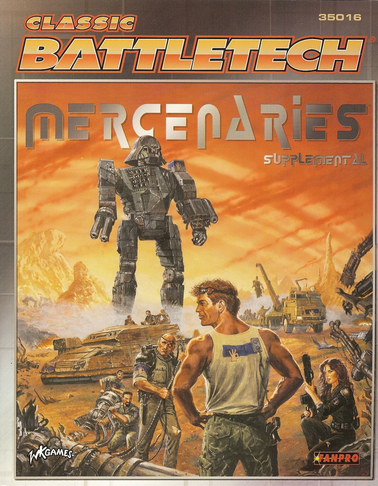 Classic Battletech: Mercenaries Supplemental