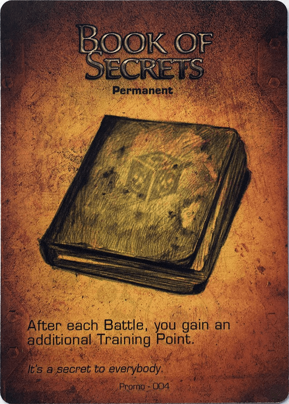 Too Many Bones: Book of Secrets Promo Card