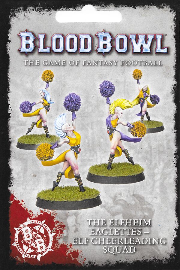 Blood Bowl (2016 edition): The Elfheim Eaglettes – Elf Cheerleading Squad