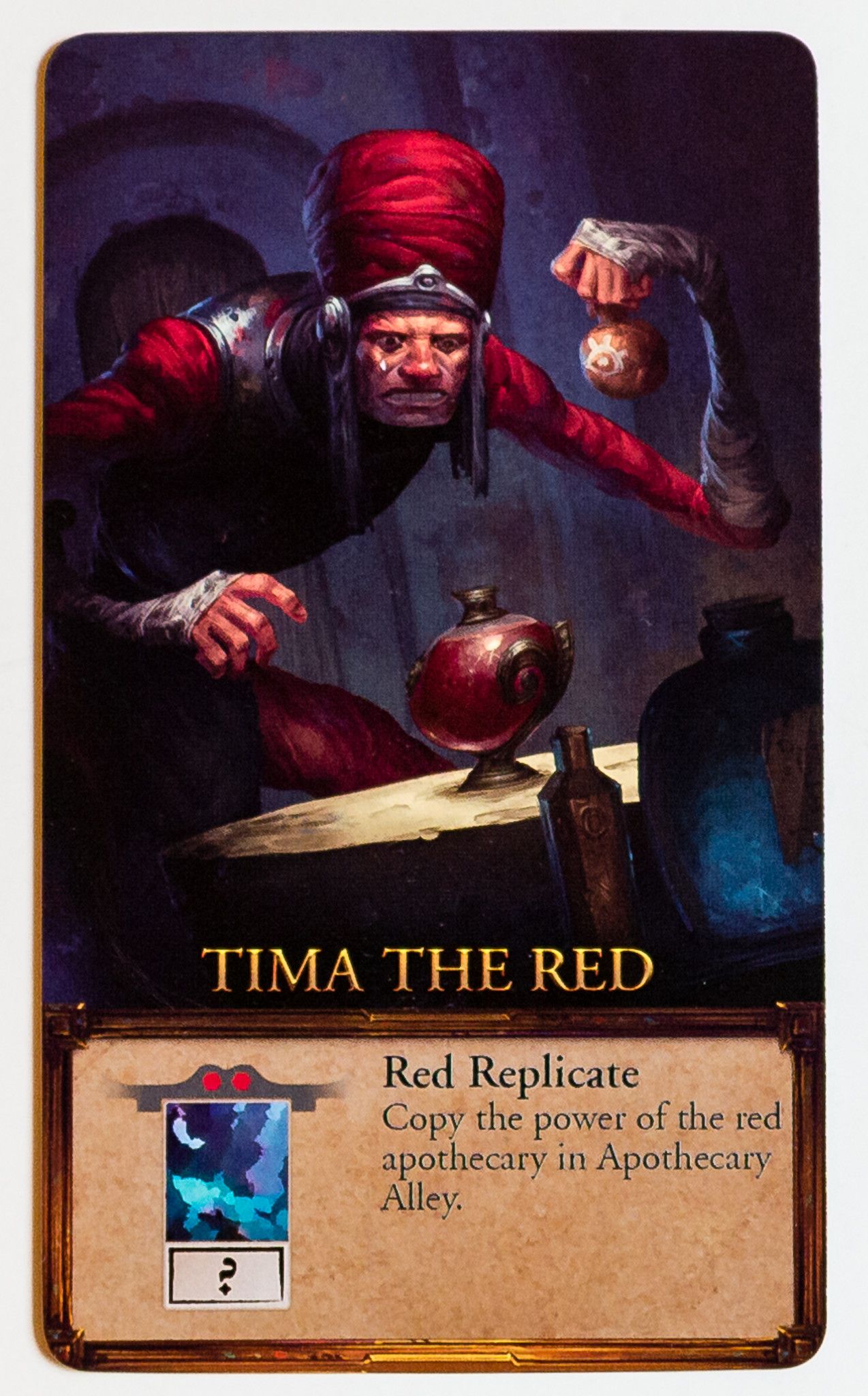 Apotheca: Tima the Red Promo Card