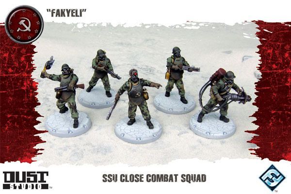 Dust Tactics: SSU Close Combat Squad – "Fakyeli"