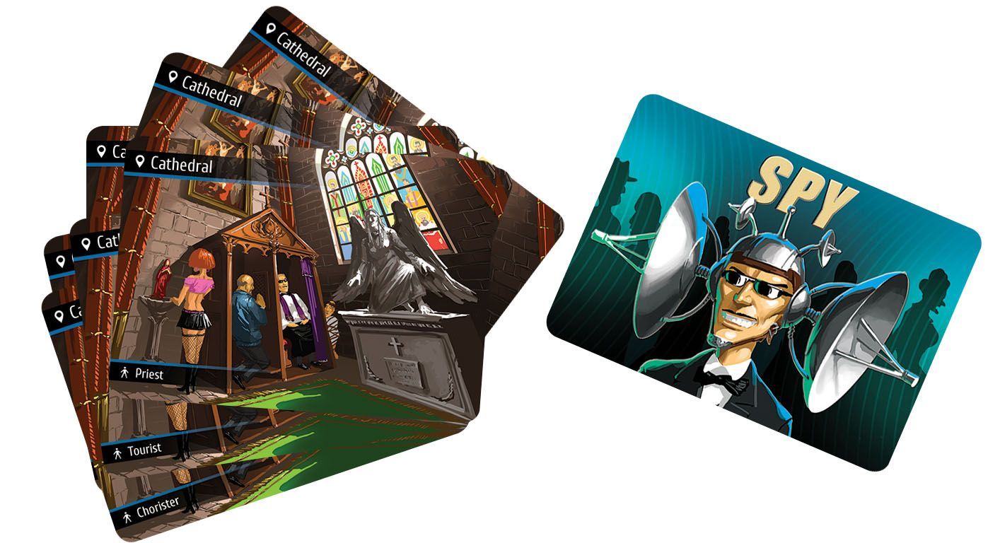 Spyfall: Cathedral promo cards