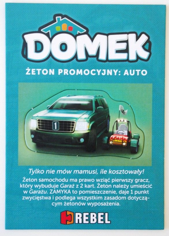 Domek: Promo Token – Car