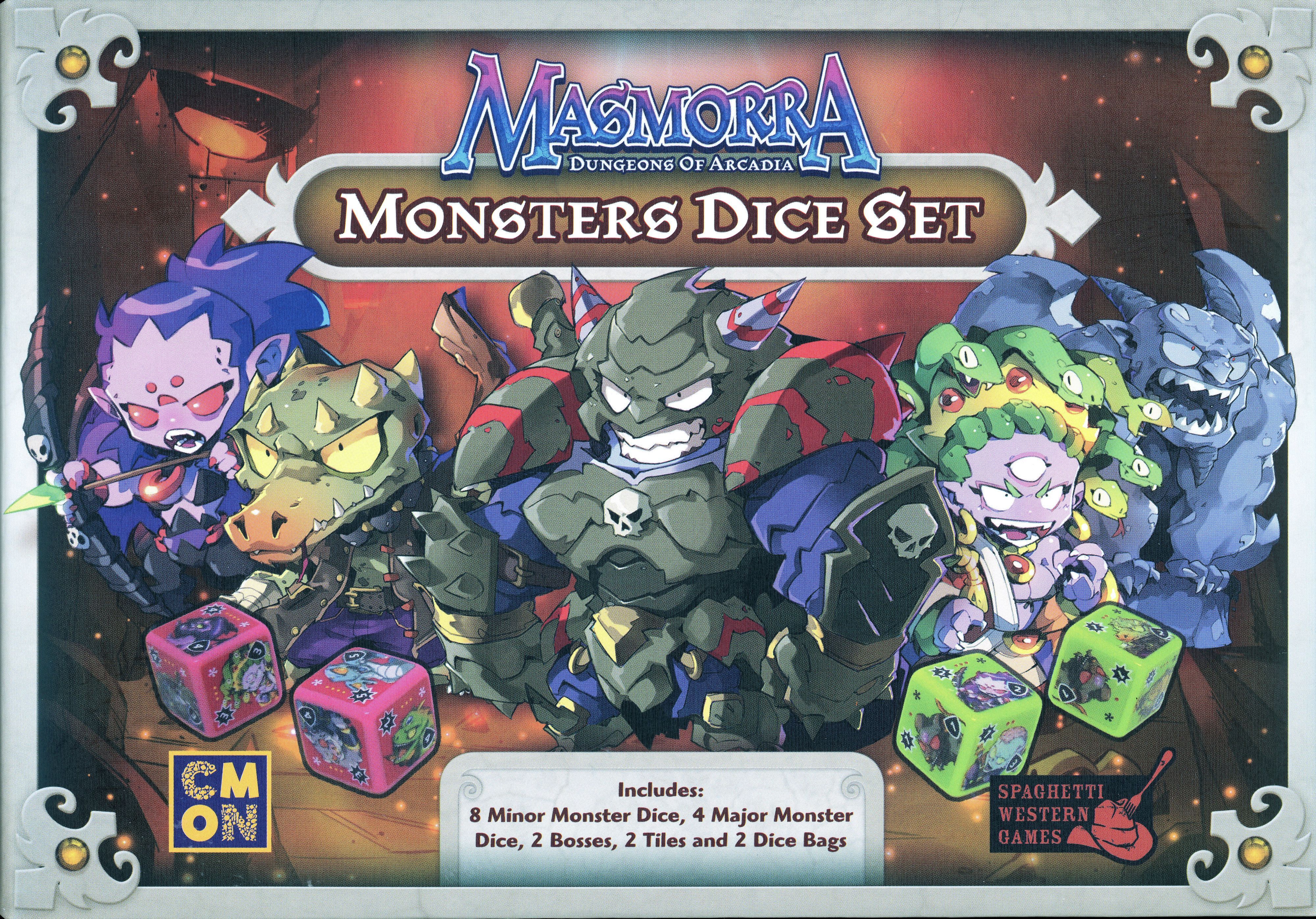 Masmorra: Dungeons of Arcadia – Monsters Dice Set | kubium.ru | Настольные  игры